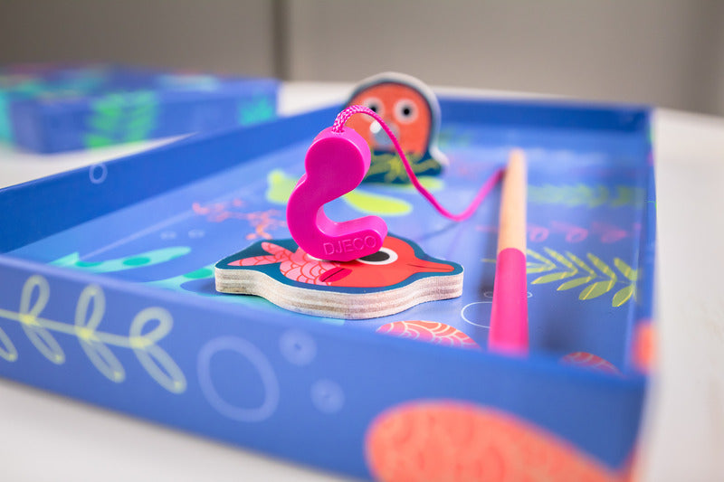 Djeco Coloured Fishing Game