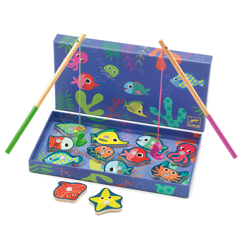 Djeco Coloured Fishing Game