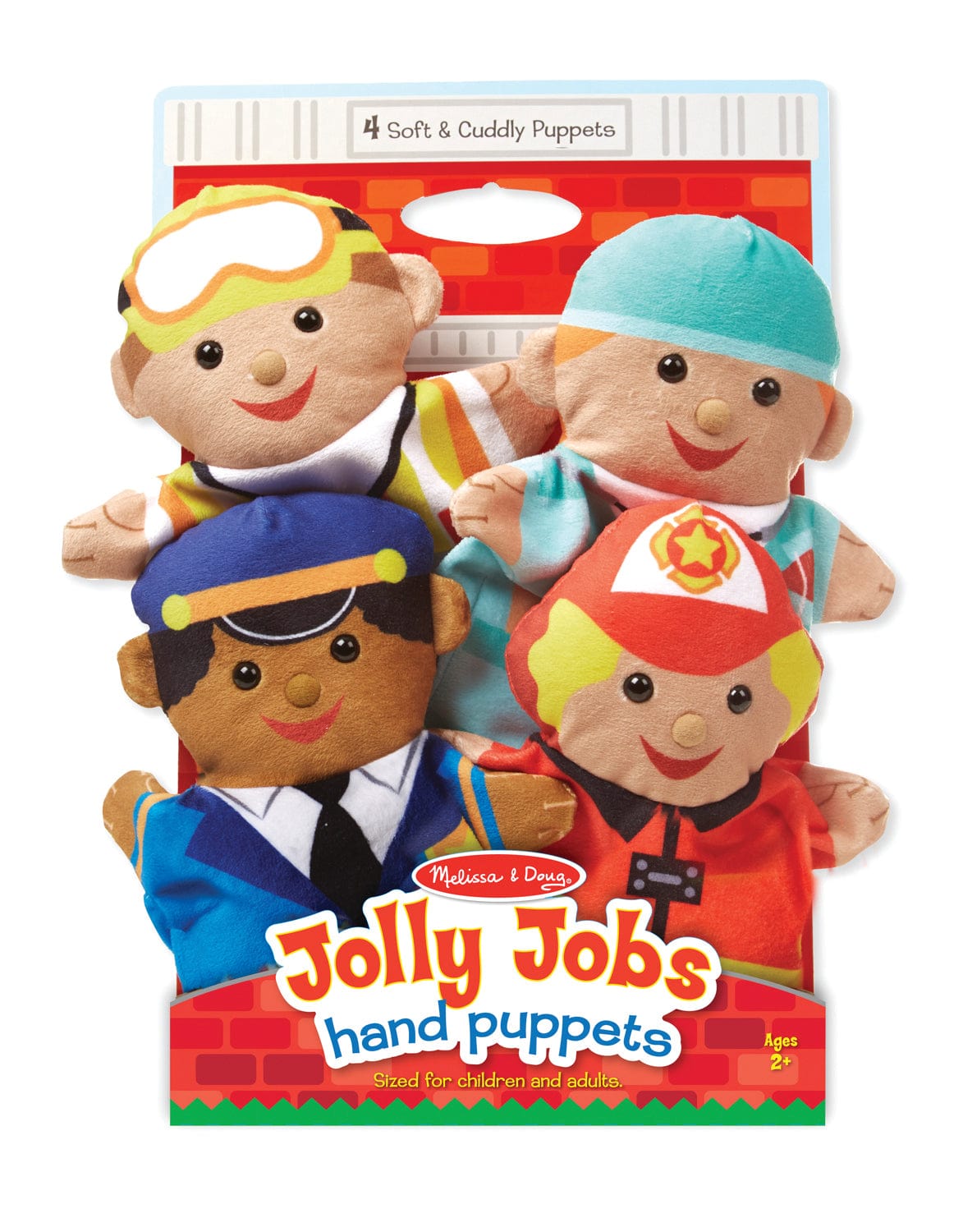 Melissa and Doug Animals & Dinosaurs Melissa and Doug Jolly Helpers Hand Puppets
