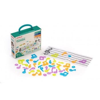Miniland Education Resources & STEM Miniland Aptitude Translucent Activity Musical Notes and Pentagram