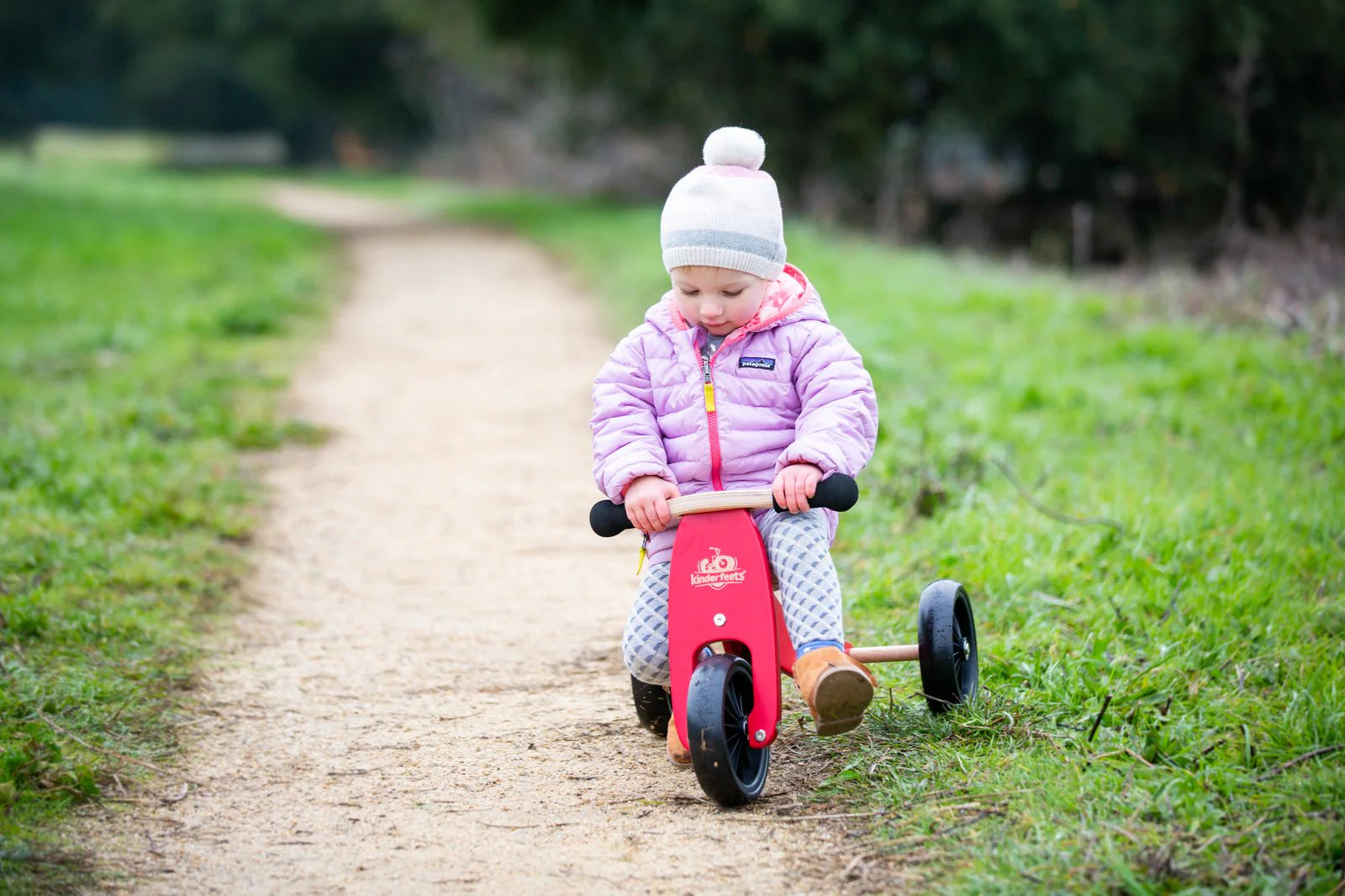 Kinderfeets Tiny Tot Trike - Cherry Red