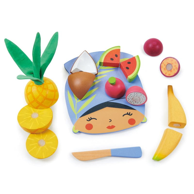 Tender Leaf Toys In the Kitchen Tropical Fruit Chopping Board