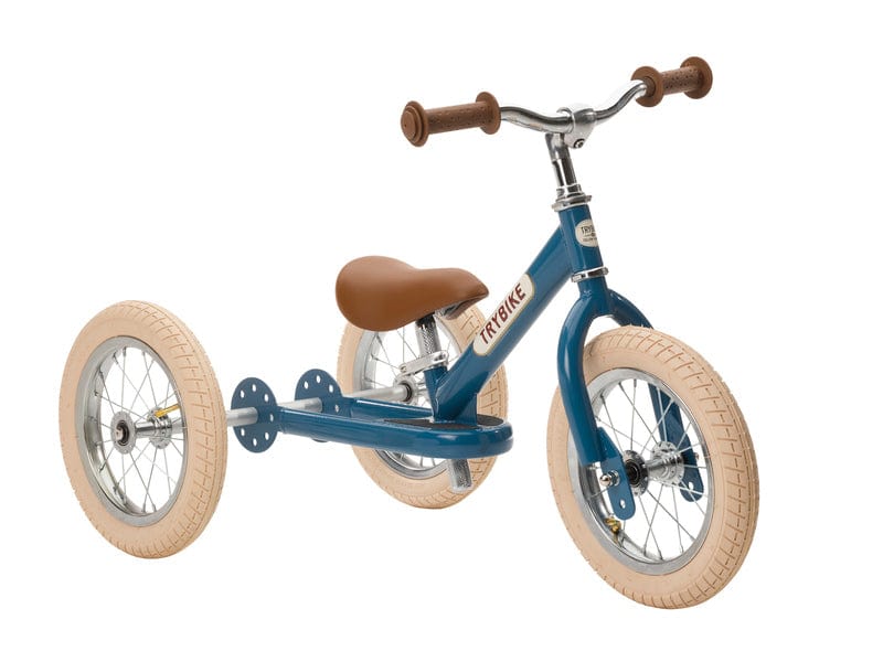 Trybike Balance Bikes Trybike Steel Blue Vintage