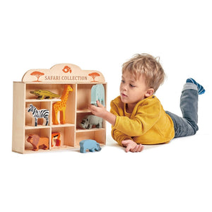 Wooden Safari Animal Set