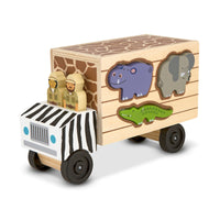 Melissa and Doug Animal Shape Sorting truck