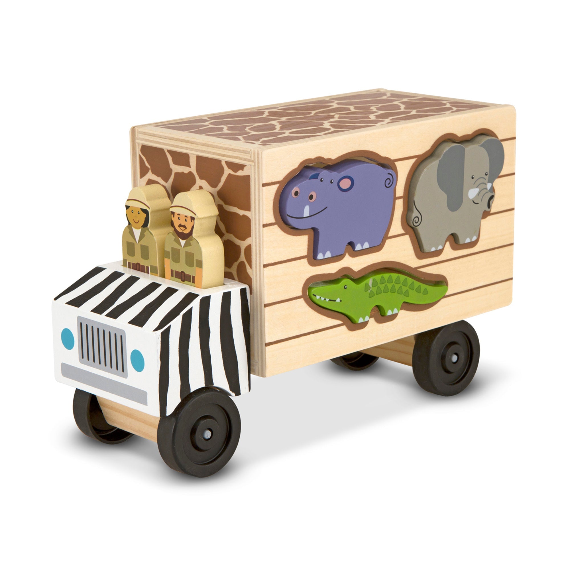 Melissa and Doug Animal Shape Sorting truck