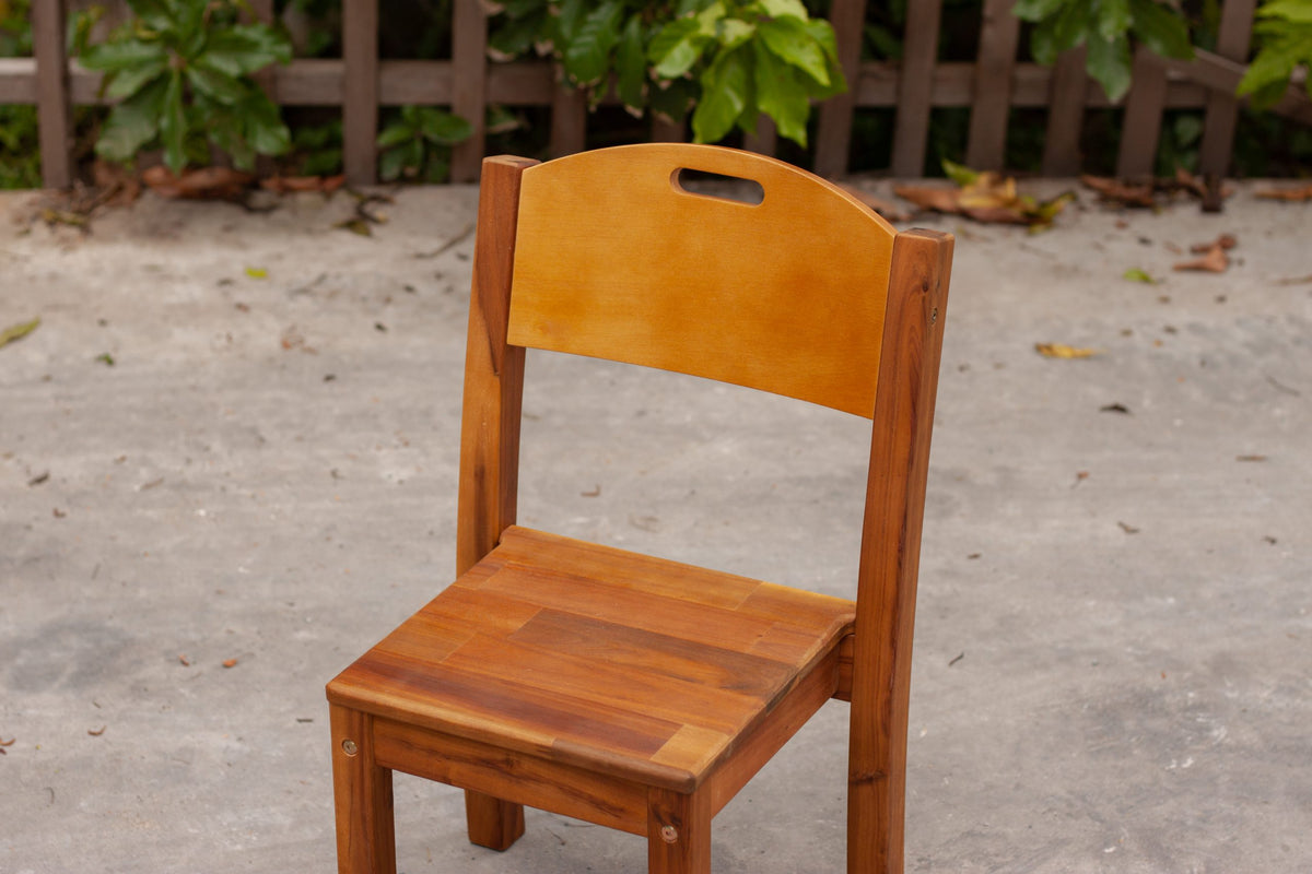 Acacia Stacking Chair-Set of 2