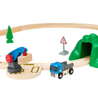 Brio Train Set - Starter Lift & Load Set "A"- 19 pieces