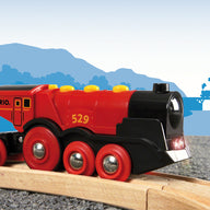 BRIO Battery - Mighty Red Action Locomotive