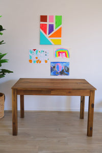 Kids Study Desk with Storage