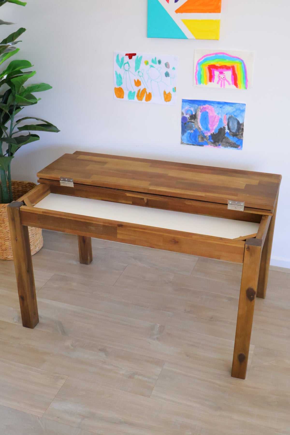 Kids Study Desk with Storage