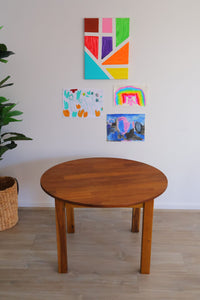 Round table 75 Acacia
