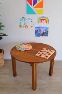 Round table 75 Acacia