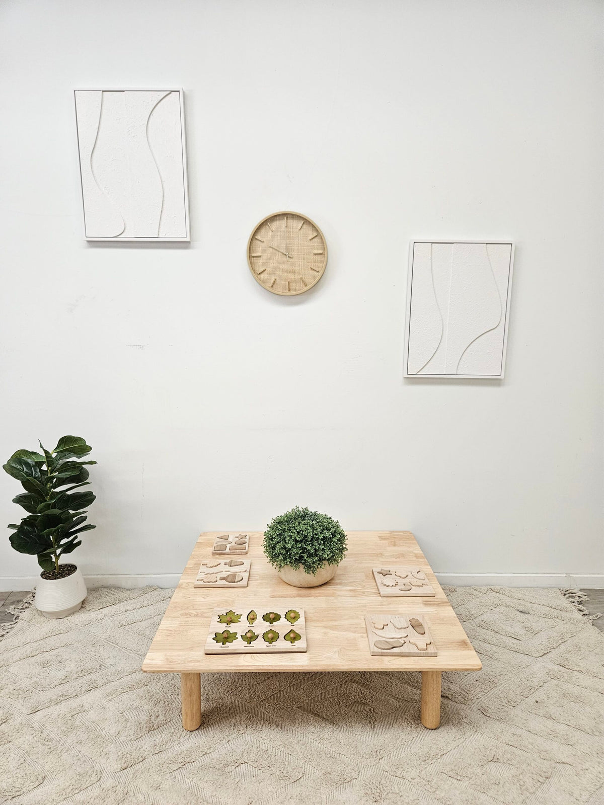 Square low table