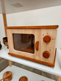 Wooden Microwave Oven