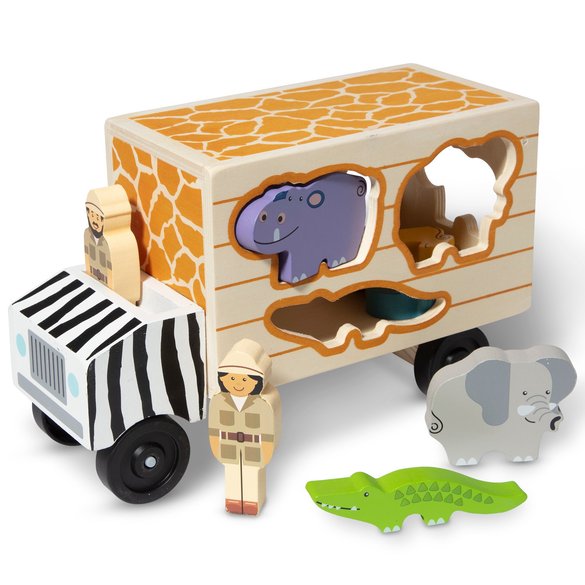Melissa and Doug Animal Shape Sorting truck