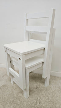 White timber Standard Chairs – Set of 2