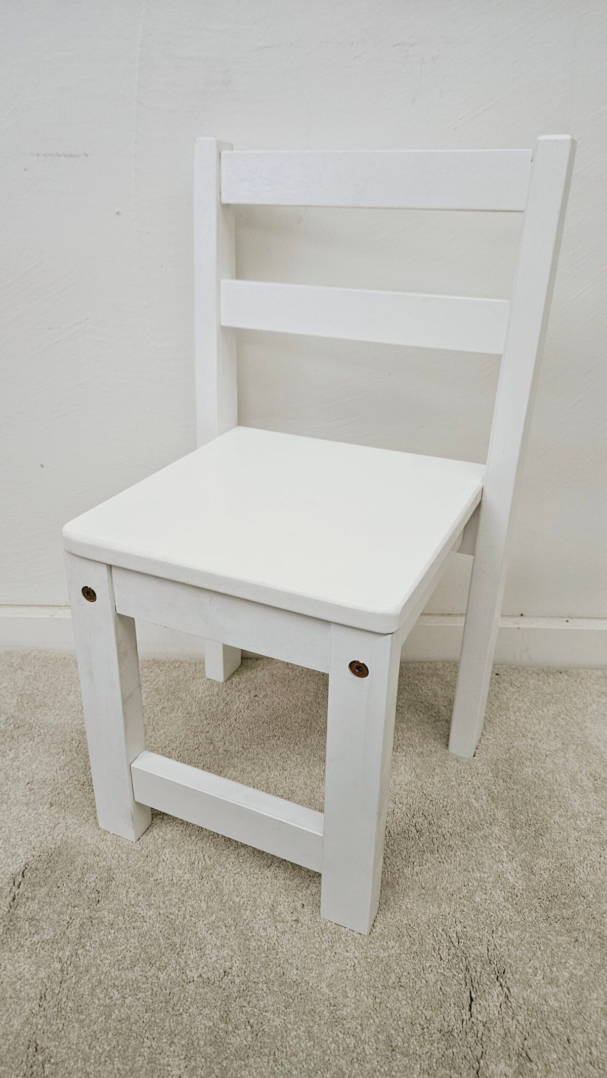 White timber Standard Chairs – Set of 2