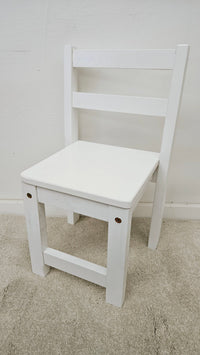 White timber Standard Chairs – Set of 2