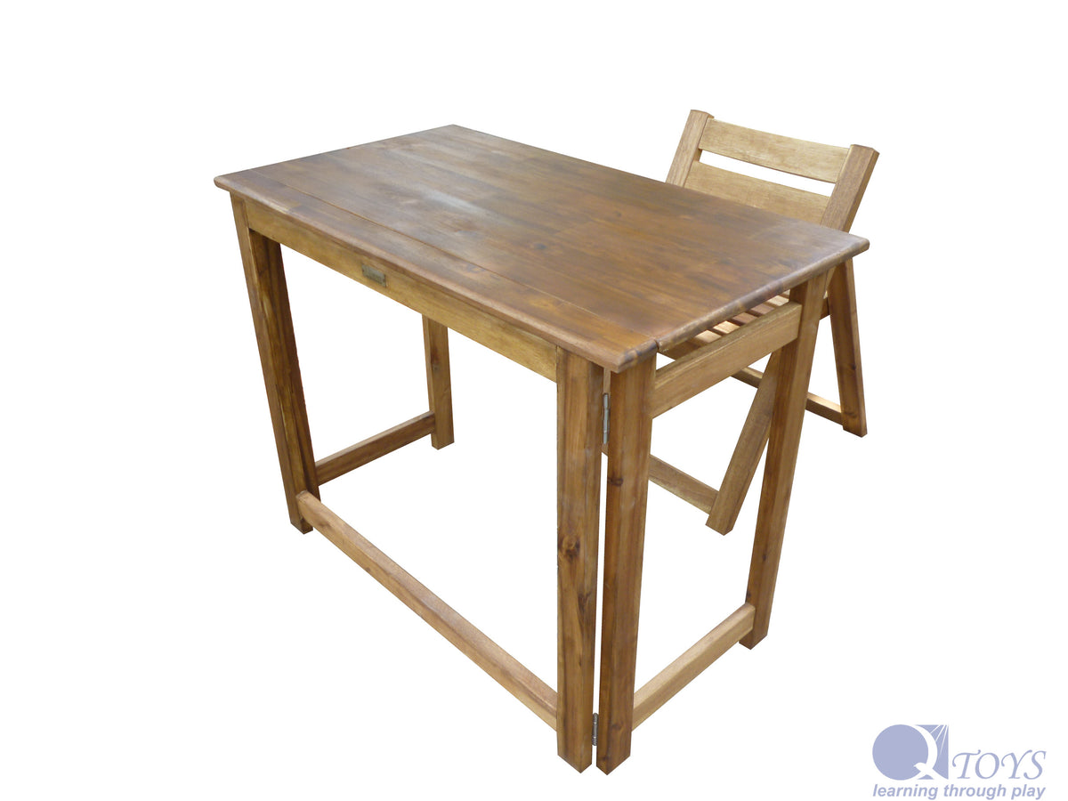 Foldable Study Desk and Chair