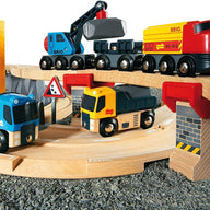 BRIO Rail & Road Loading Set 32 pieces