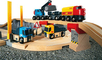 BRIO Rail & Road Loading Set 32 pieces