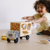 Melissa and Doug Animal Shape Sorting truck