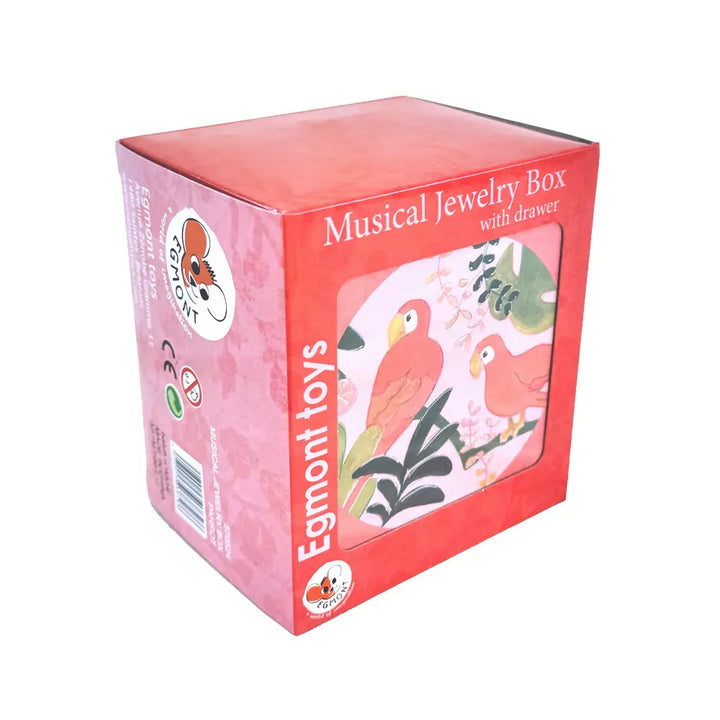 Musical Jewelry Box With Drawer