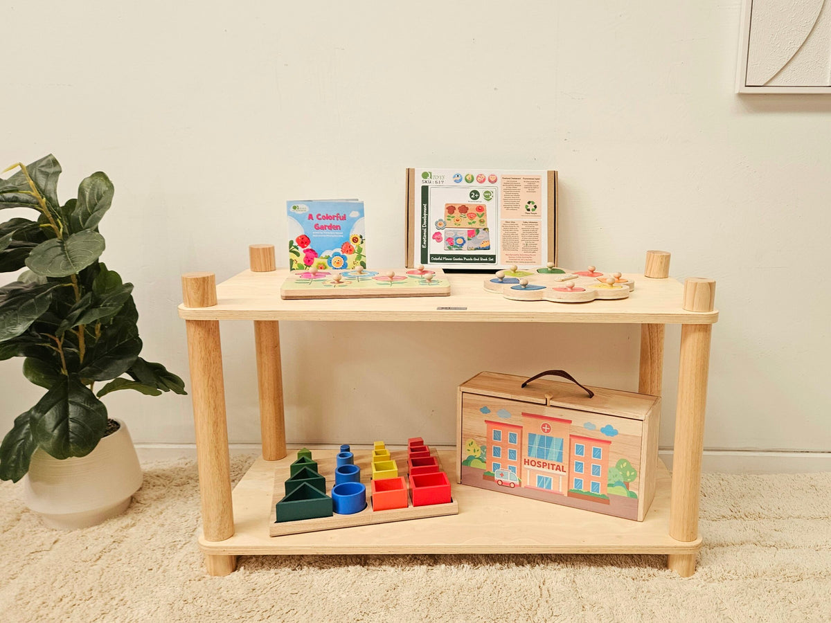 Montessori 2 Tier Shelf