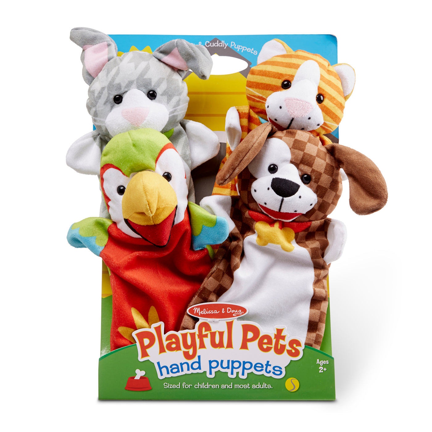 Melissa and Doug Hand Animal Puppets – Pets