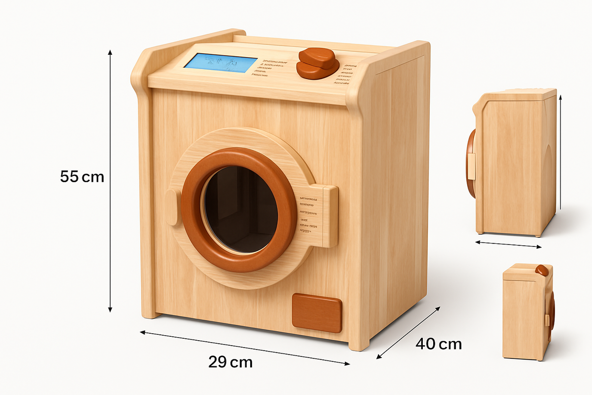 Wooden Washing Machine