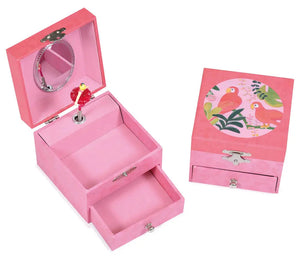 Musical Jewelry Box With Drawer