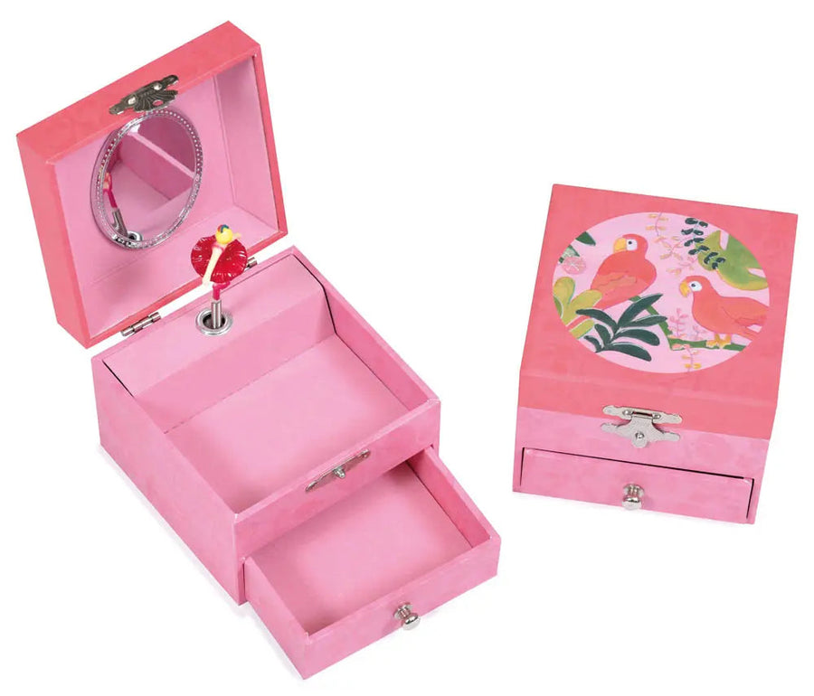 Musical Jewelry Box With Drawer
