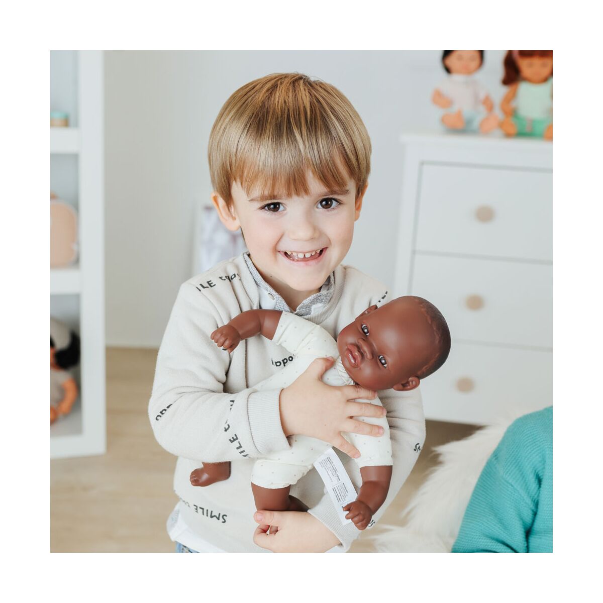 Miniland African Soft Body Doll 32 cm