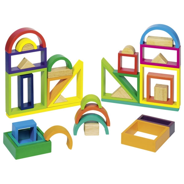 Goki Rainbow Building Blocks