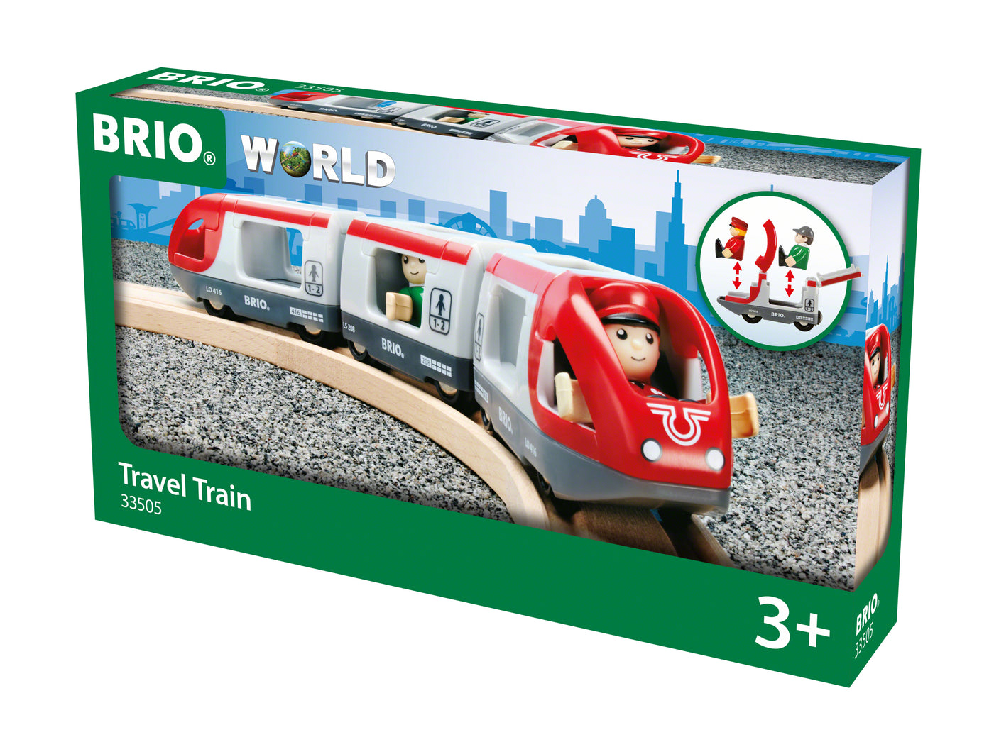 BRIO Train - Travel Train- 5 pieces