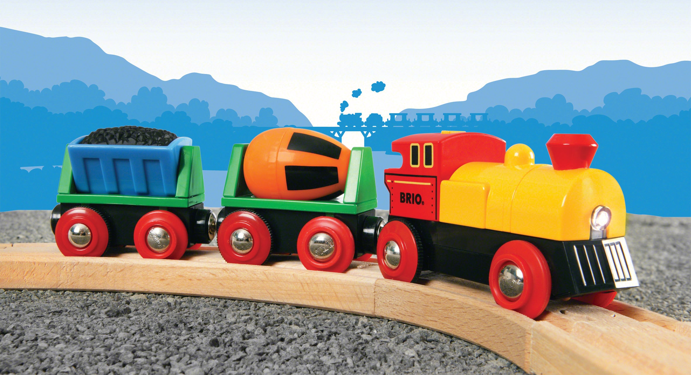 BRIO B/O - Battery Operated Action Train