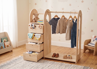 Montessori Wardrobe with Drawers