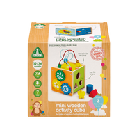 ELC - Wooden Small Activity Cube