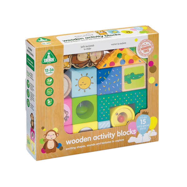 ELC - Wooden Activity Blocks