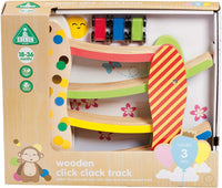 Early Learning Centre Wooden Click Clack Race Track