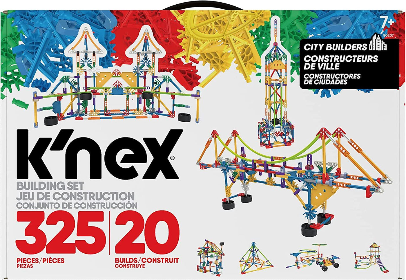 K'Nex - City Builders 20 models 325 pieces