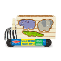 Melissa and Doug Animal Shape Sorting truck
