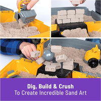 Kinetic Sand Construction Folding Sandbox