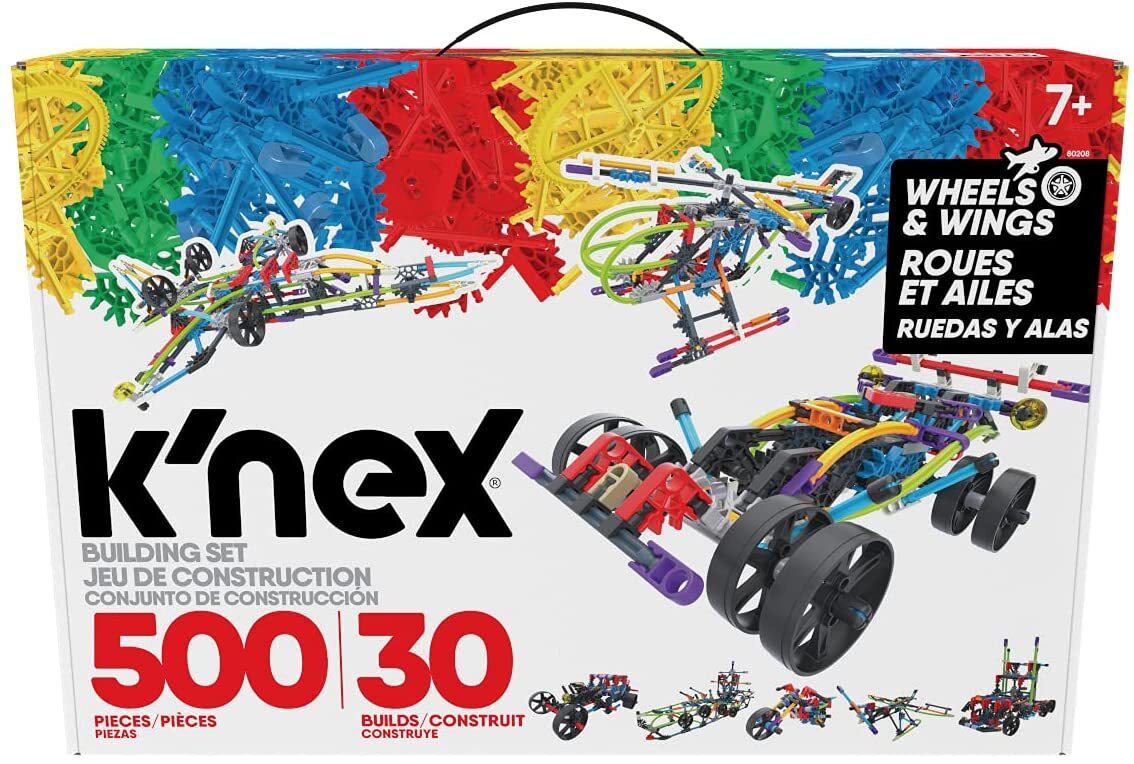 knex - Wings and Wheels 500 pieces 30 builds