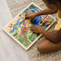 Melissa and Doug Dinosaurs Jigsaw - 24pc