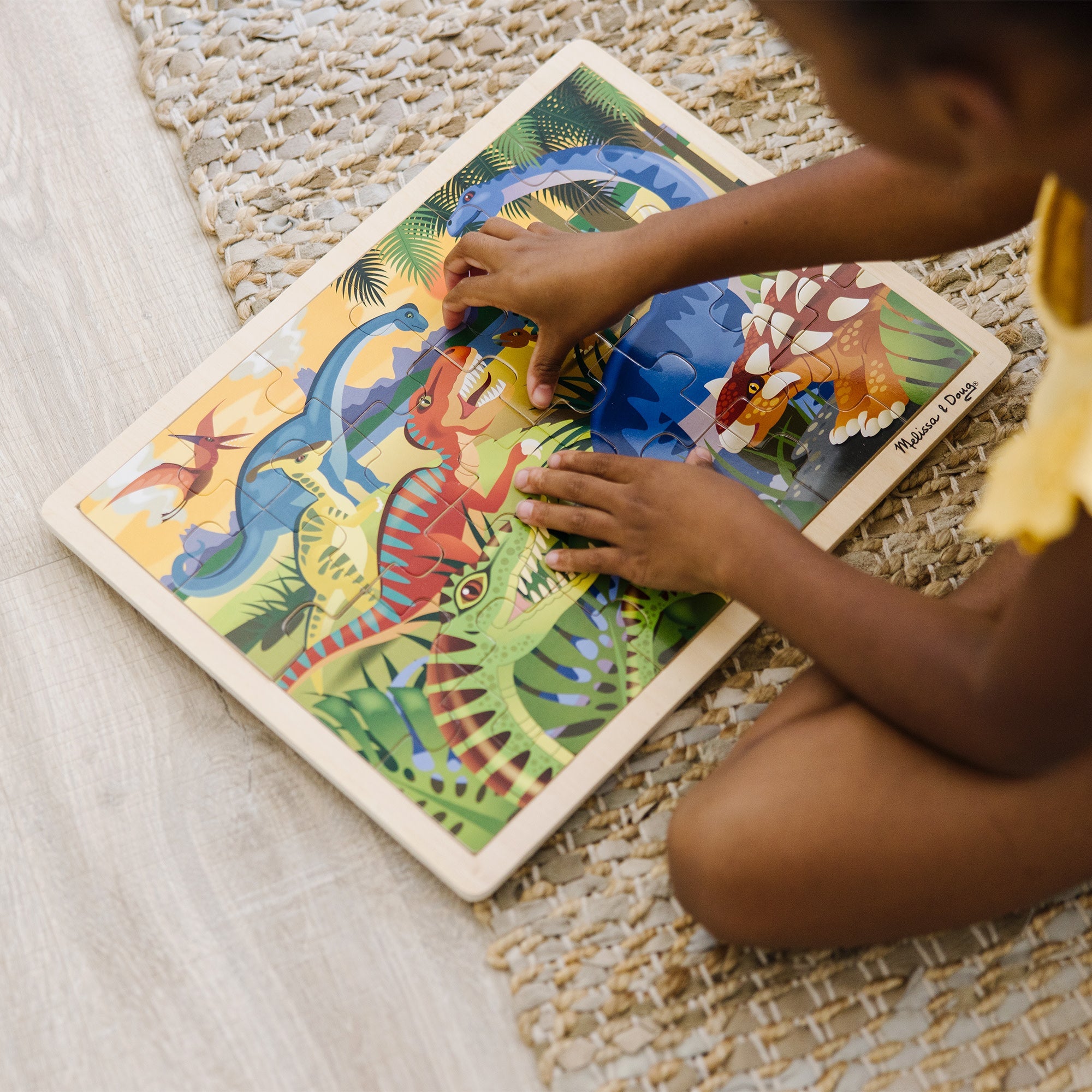 Melissa and Doug Dinosaurs Jigsaw - 24pc