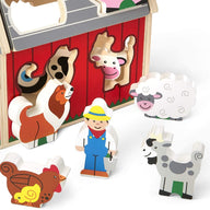 Melissa and Doug Take Along Sorting Barn