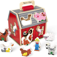 Melissa and Doug Take Along Sorting Barn