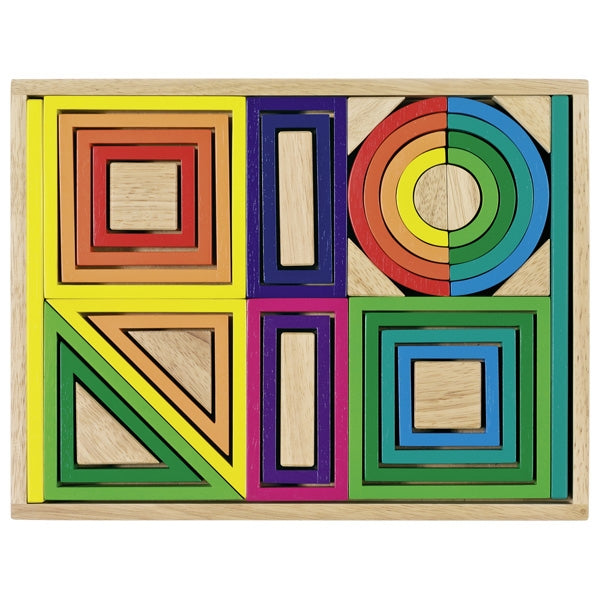 Goki Rainbow Building Blocks